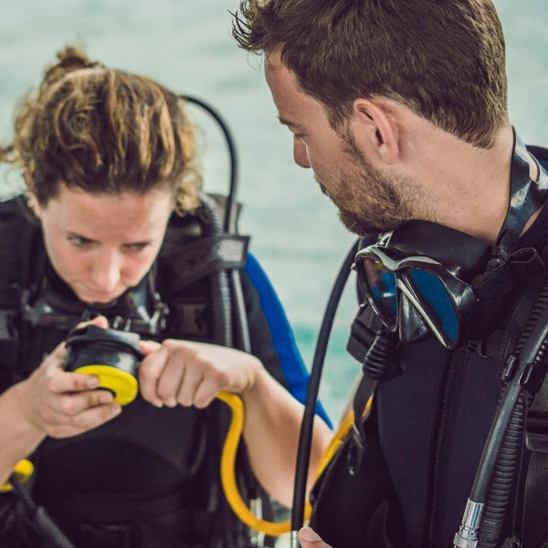 Scuba diving for a couple